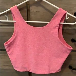 Outdoor Voices Pink Crop Top